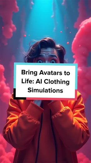 AI Clothing Simulation for Faceless Avatars