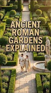 Inside Roman Gardens: Power, Beauty, and Control. #history #rome #ancient #romanempire #garden