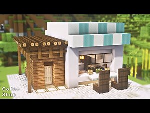 Minecraft | Coffee Shop (Speedbuild)