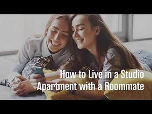 How to Live in a Studio Apartment with a Roommate