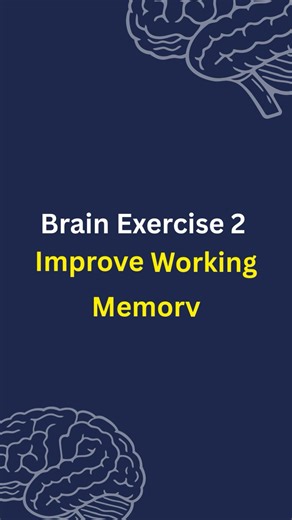 1-Minute Brain Exercise to Boost Memory & Neuroplasticity 🧠 #shortsfeed