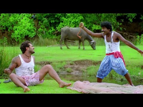 #Khesari LAL YADAV #Awadhesh MISHRA #Bhojpuri Movie Comedy Scene