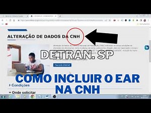 Como Incluir o EAR na CNH Exerce Atividade Remunerada na Habilitação CNH pelo Detran SP