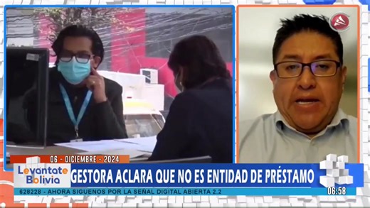 3.8K views · 53 reactions | Entrevista | En entrevista con Cadena A Red Nacional  La Gestora Pública aclara que no es una entidad de préstamo. Sus funciones están reguladas por la Ley de Pensiones N° 065. | Gestora Pública de la Seguridad Social de Largo Plazo | Facebook