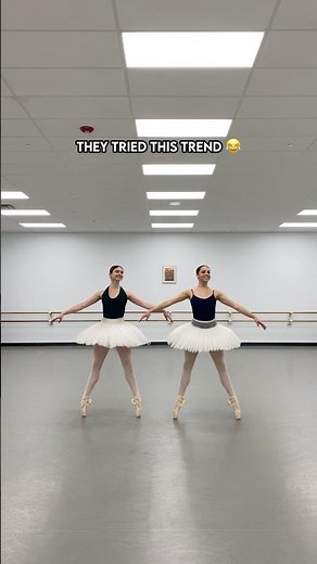 It’s this ballet trend! 😂 #shorts