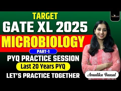 GATE XL PYQ Questions Practice II Microbiology Question Practice I GATE XL 2025