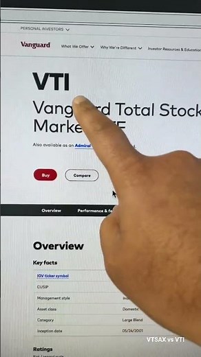 VTSAX vs VTI - I'll Take VTI Every Time! #investing #investingtips #indexfunds