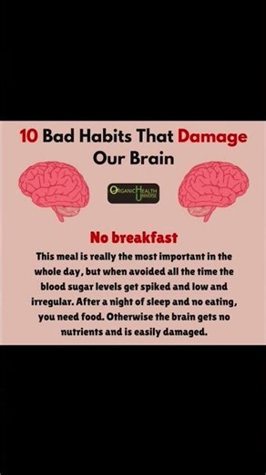 10bad habits that damage your brain pwpharma bulletpharmaqu