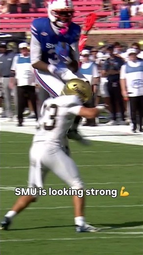 SMU is ranked 22nd going into Week 4 ‼️ #smumustangs #accfootball #collegefootball