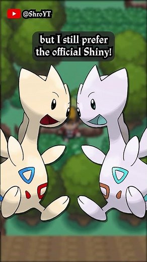 Inverting the Colors of Togepi, Togetic, and Togekiss || #shorts #pokemon #shinypokemon