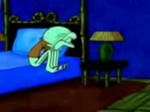 El episodio original de el suicidio de calamardo