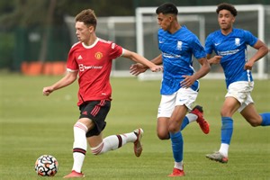 Sam Mather provides assist in England under-18s win