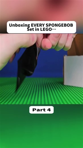 Unboxing EVERY 🧽 SPONGEBOB Set in LEGO••• #lego #unboxing #viral #spongebob Part 4