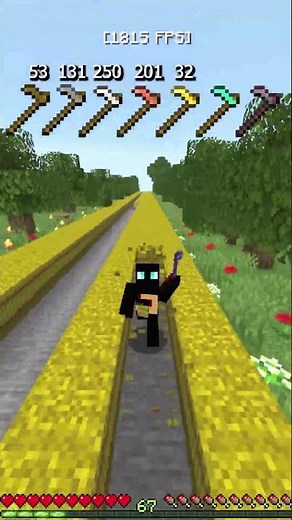 Hoes vs Hay in #Minecraft #Shorts 🌾