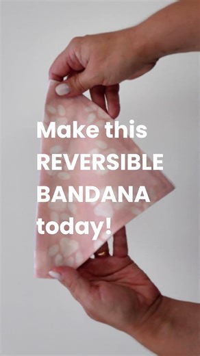 Sew this reversible bandana today! 🐶 Dog DIY: Suitable for beginners!