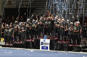 Stanford wins the 2021 NC men's gymnastics national championship