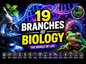 19 branches of biology