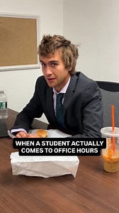 20K views · 617 reactions | it’s like a break for them #collegelife #officehours #collegestudent #afterclass #professors | American High | Facebook