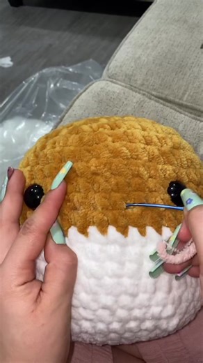 Crochet Hamster Pattern with Sweet Snuggles Yarn from Michaels