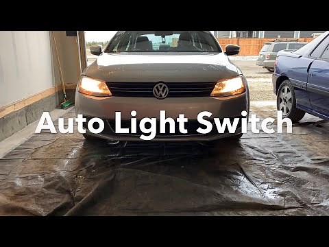 Mk6 Jetta Auto Headlights Switch Installation