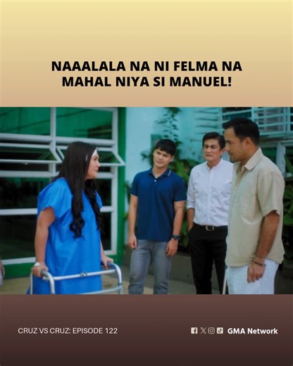 #CruzVsCruz #Highlights: AWW! Naalala na ni Felma na mahal niya si Manuel! 🥹 #CVCAllComingBack | FULL Episode on gmanetwork.com/CruzVsCruz | GMA Drama