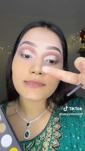 Mint Green Dress Makeup Tutorial | Pakistani Makeover Look