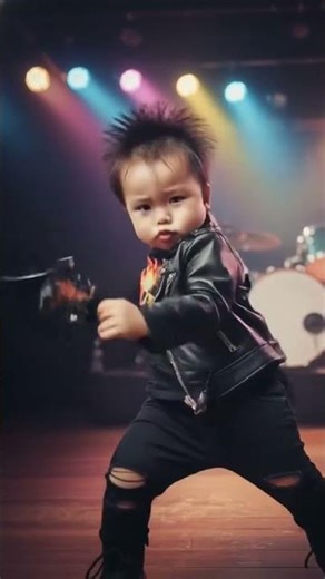 #ROCK#ロック#ロックンロール#🎸HIPHOP#ヒップホップ#子供#ダンス#キッズダンス#ダンス動画#AI#日本#shibuya#JAPAN#Baby#kids#dance#music#音楽
