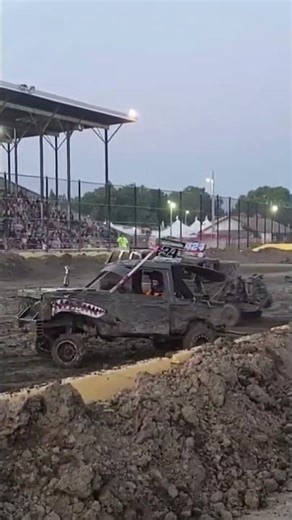 Mini truck carnage #demolitionderby #motorsports #trucks