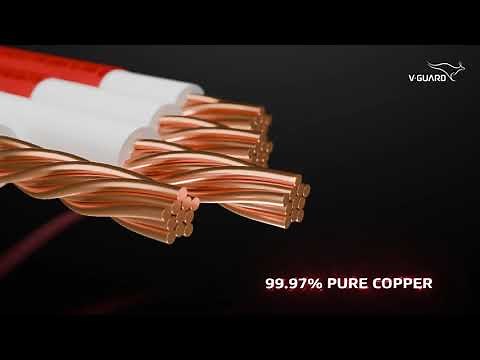 Presenting V-Guard Arizo Wires: Long Lasting Melt Resistant Wires from V-Guard.