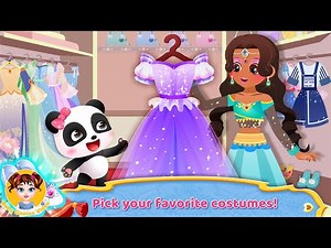 Little Panda Princess Makeup - Dress up & Makeup - Game Video For Girls