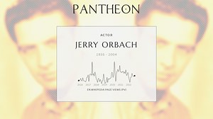 Jerry Orbach Biography | Pantheon