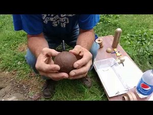 Hand pasting a ball shell