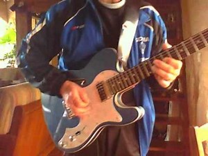 GFS surf 90 Pickups & thinline telecaster lake placid blue