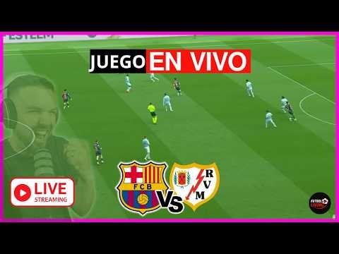 🔴 FC BARCELONA VS RAYO VALLECANO EN VIVO | LALIGA 22 MARZO 2026 👉 FUTBOL LIVING