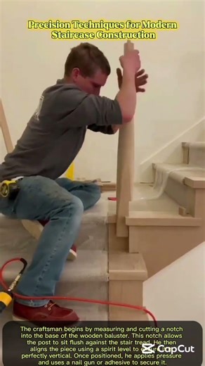 Step-by-Step Guide to Leveling Stair Posts 👍