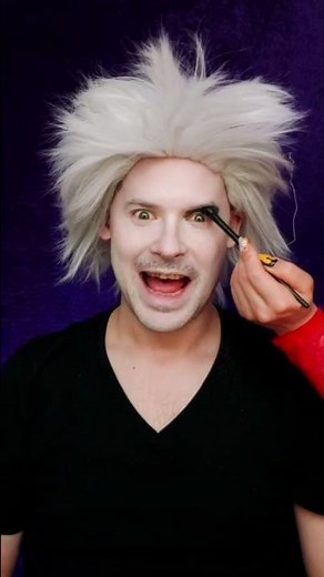 Beetlejuice Makeup Tutorial for Men 👻 Happy Halloween!