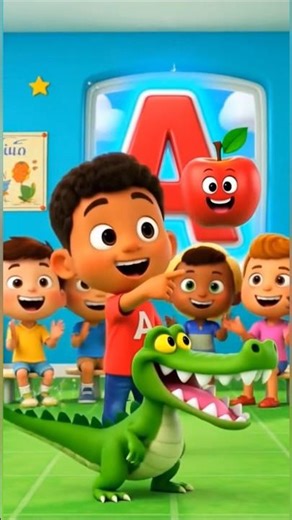 Learning abc Adventure 🚀 | Fun Phonics Song for Kids #kidscartoon #kidsvideo