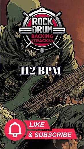 112 BPM Rock Drum Loop – Punchy and Classic
