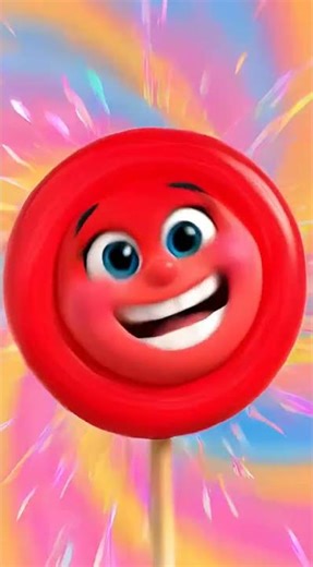 Funny candy cartoon for kids