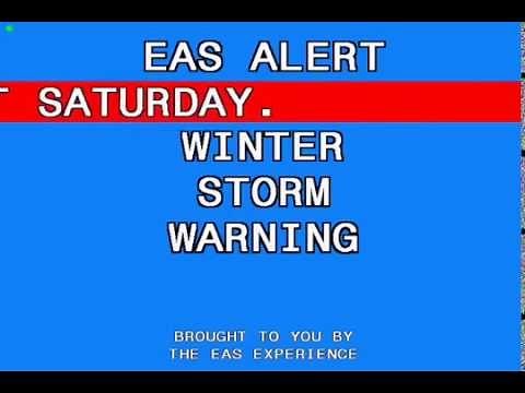 Winter Storm Warning EAS: Boston