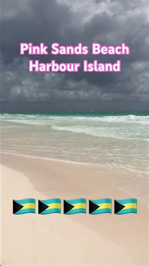 Top 10 Beaches: Pink Sands Beach on Harbour Island Bahamas 🇧🇸 #beachguide #bahamas