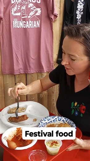 13K views · 476 reactions | How people review food at a Hungarian Festivals: "My mom made it better" we've heard this so many times. Showing you some of the options available at the HCC of Wallingford Hungarian Festival: home made sausage, lecsó and stuffed cabbage. #msgyarapparel | Magyar Apparel | Facebook