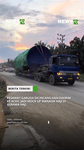 Pembangunan Mock Up Pesawat untuk Manasik Haji di Aceh