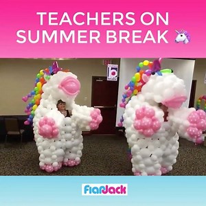 Every day is a unicorn party 😁💕🦄 Credit: @conradtheunicorn | FlapJack Educational Resources