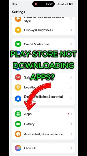 How to Fix Play Store Not Downloading Apps on Oppo Phone 📲
