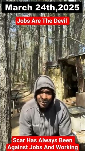 Scar In The Woods Says Jobs Are From The Devil