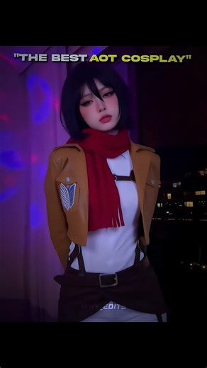 The best Aot cosplay 💀