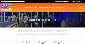 Heater Hire Sydney & Melborune. Outdoor & Indoor Heater Hire