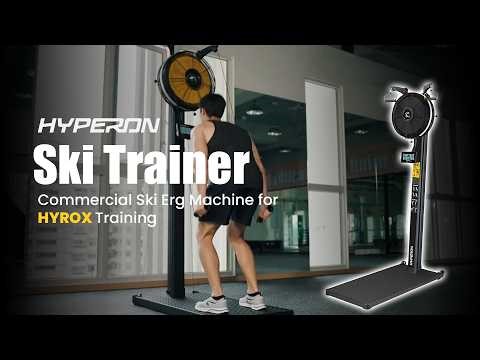 Hyperon Ski Trainer - Commercial Ski Erg Machine for HYROX Training