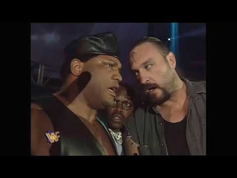 Faarooq & The Nation of Domination Force PG-13 into a Match W/ The Legion of Doom (WWF Raw 5/12/97)